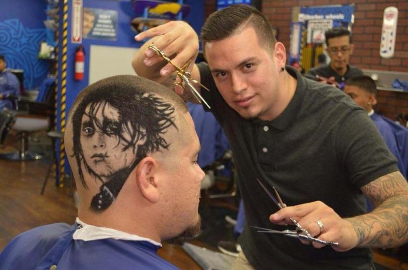 Hair Tattoo с портретом