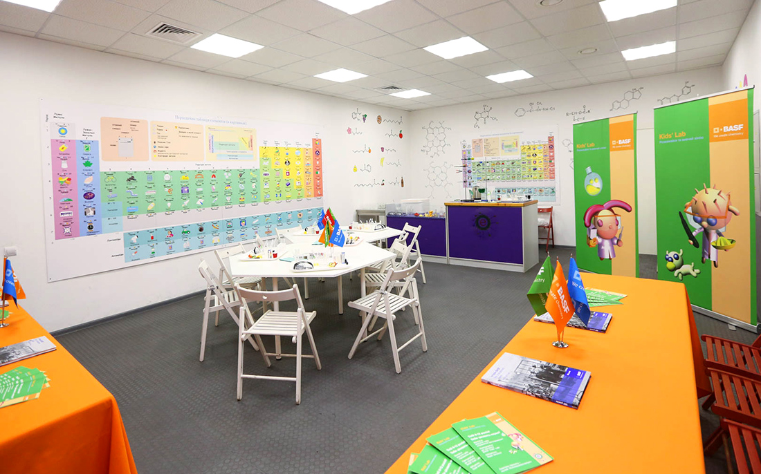 Детская химическая лаборатория BASF Kids’ Lab – теперь в Украине!