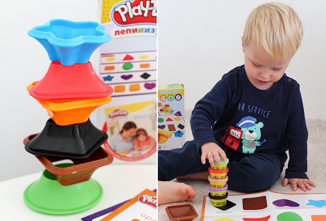 Новый набор: Play-Doh «Лепи и изучай»