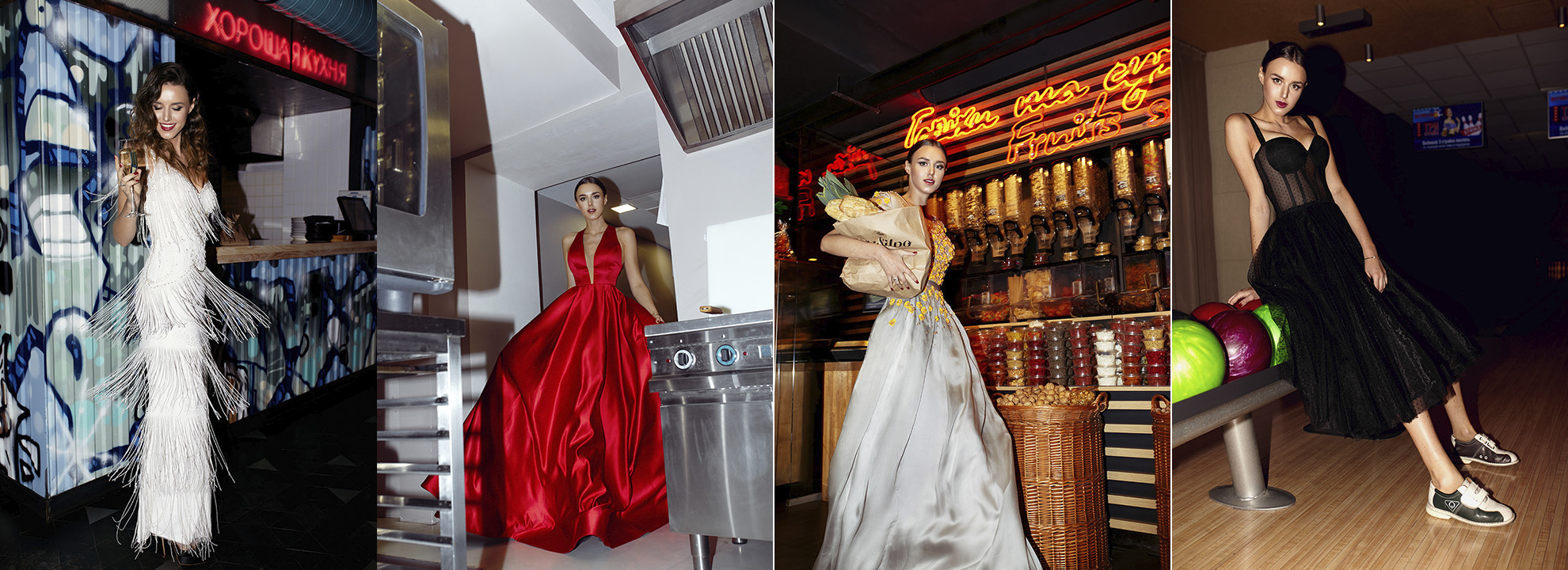  Luxury bridal store NOVIAS совместно с блогером Алиной Френдий создали спецпроект "Роскошные будни",