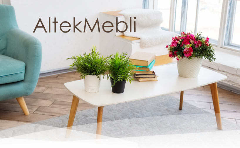 Altek Mebli – журнальні столики для кожного інтер'єру від відомих меблевих фабрик